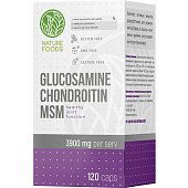 Nature Foods Glucosamine Chondroitin MSM (120 капс)