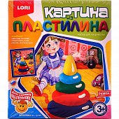 Картины из пластилина Пирамидка LORI