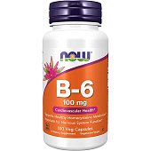 NOW B-6 100mg (100 капс)