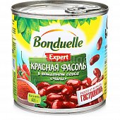 Фасоль Бондюэль 400г красная в томатном соусе Чили