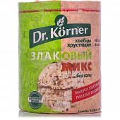 Хлебцы Корнер 100г Злаковый микс без соли