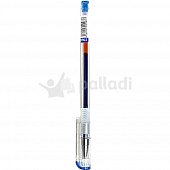 Ручка гелевая с резиновой манжетой синий 0,5мм Berlingo арт. 50012