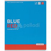 Тетрадь общая в клетку 48 листов BLUE RED арт. 24308