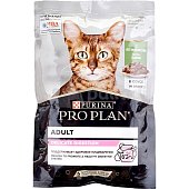 Корм Purina Pro Plan 85г для кошек с чувствительным пищеварением соус с ягненком