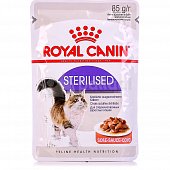 Royal Canin Sterilised Корм для взрослых кошек в соусе 85г