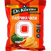 Чипсы Dr. Korner Корнерсы 50г паприка чили