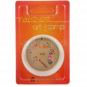 Штамп для дизайна ногтей NailStylist Art Stamp A22