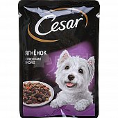 Корм для собак Cesar 85г ягненок с овощами