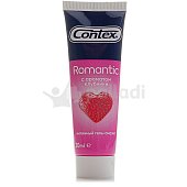 Гель-смазка интимный CONTEX Romantic с ароматом клубники 30мл