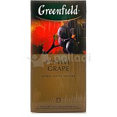 Чай Гринфилд 25пак Festive Grape черный
