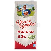 Молоко Домик в деревне 3,2% 950г т/п