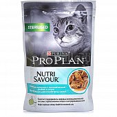 Корм Purina Pro Plan 85г для стерилизованных кошек океанической рыбой в соусе